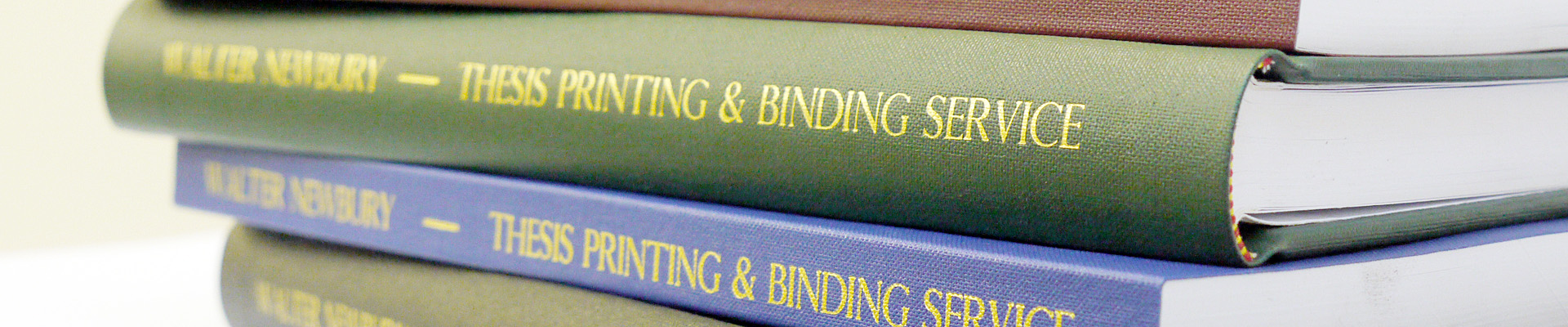 thesis binding service london