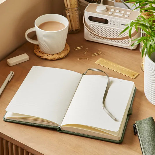 Leather A5 Notebook